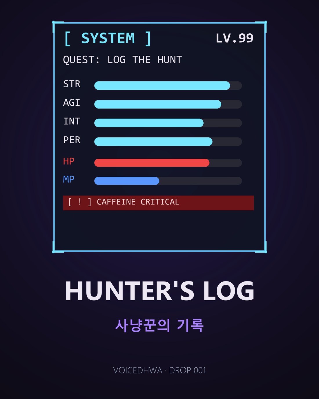 Hunter's Log — Journal