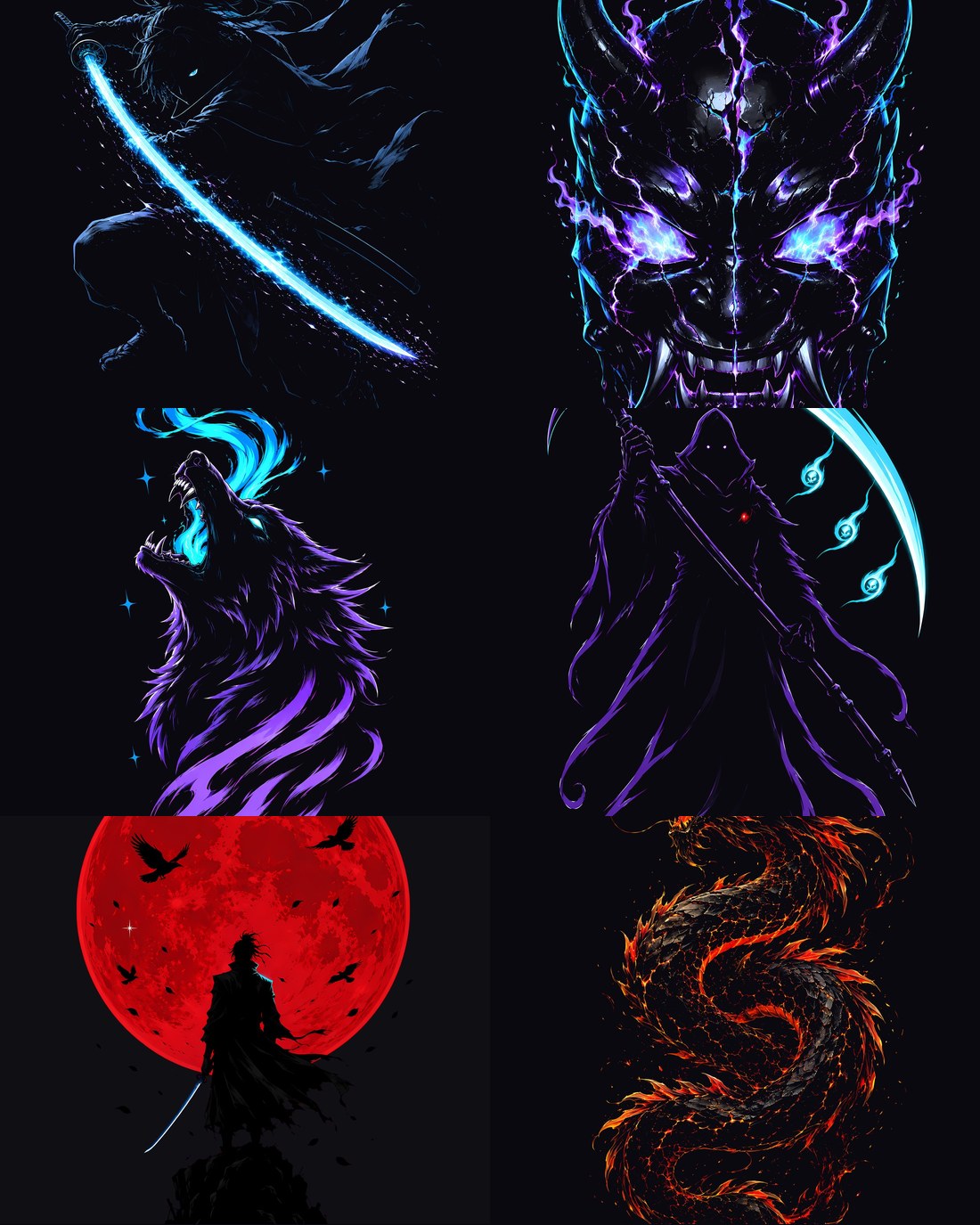 Sigil Sticker Pack (all 6)