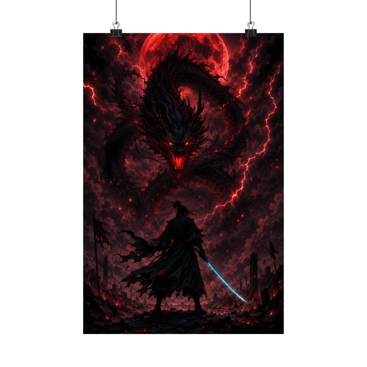 The Duel Poster on the garment