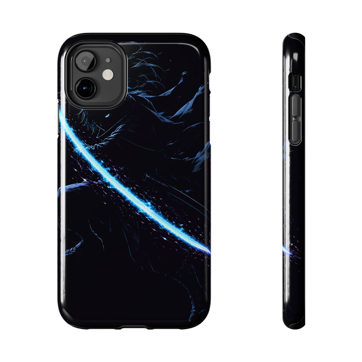 First Cut Phone Case on the garment