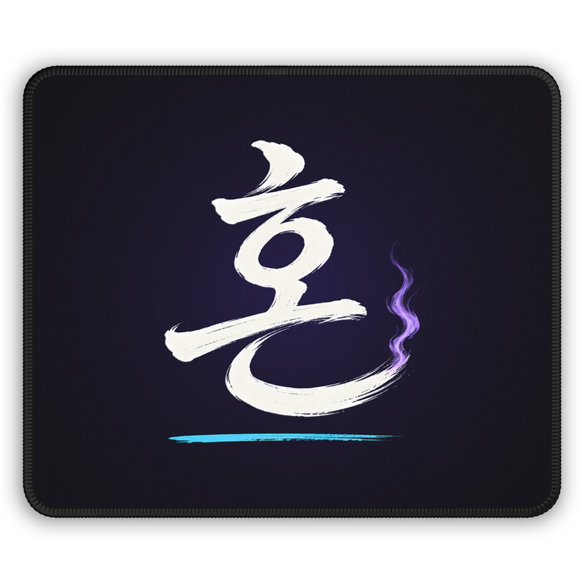 혼 (Soul) Mouse Pad on the garment