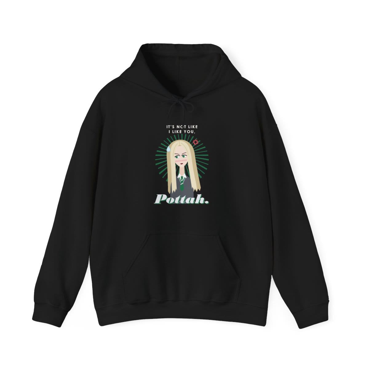 Malfoid “Pottah” Hoodie on the garment