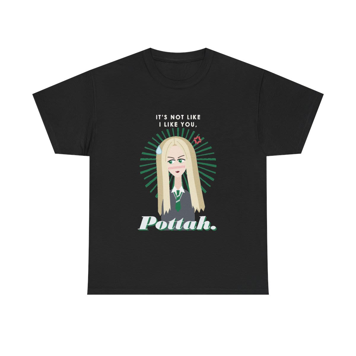 Malfoid “Pottah” Tee on the garment