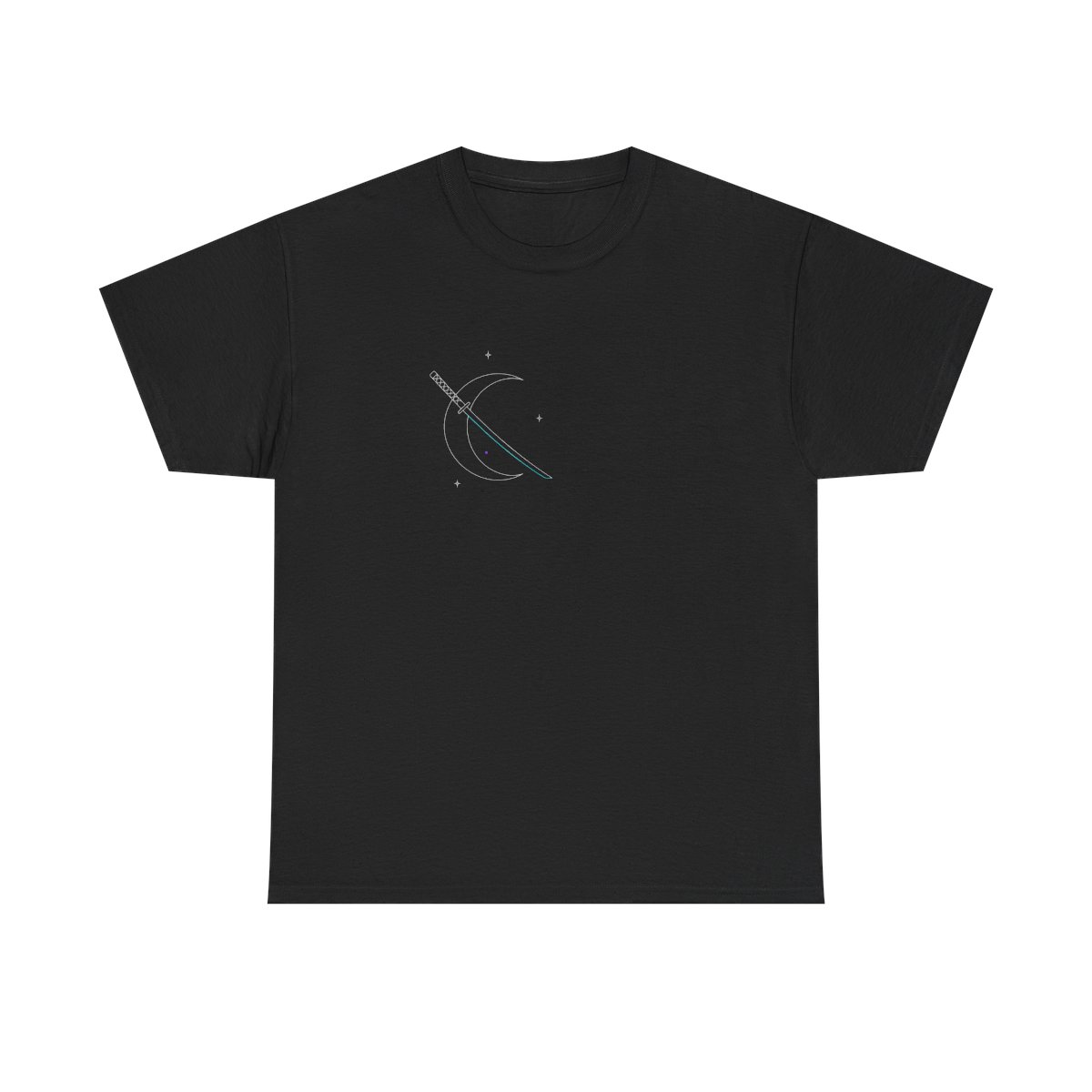 Moonlit Draw Tee on the garment