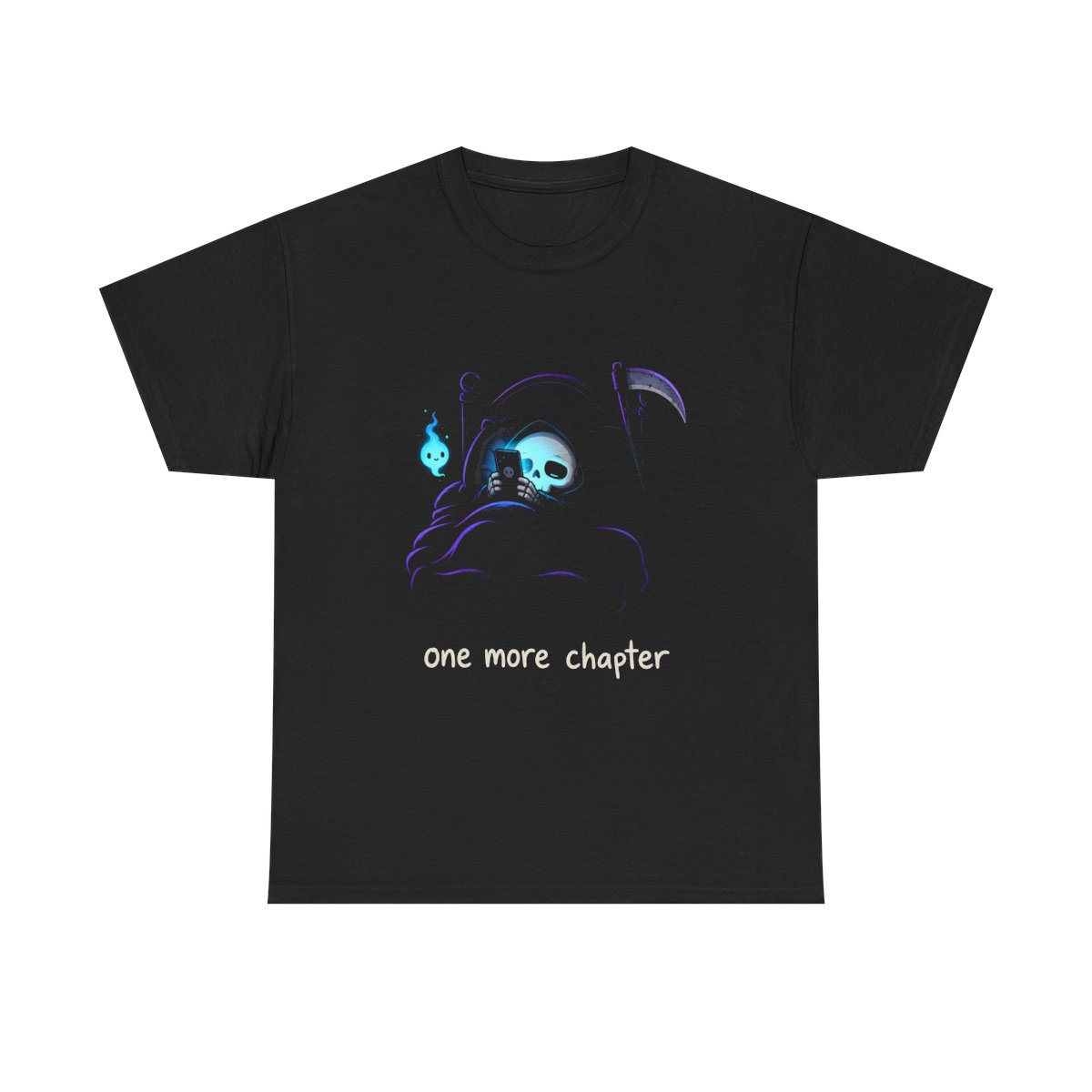 One More Chapter Tee on the garment