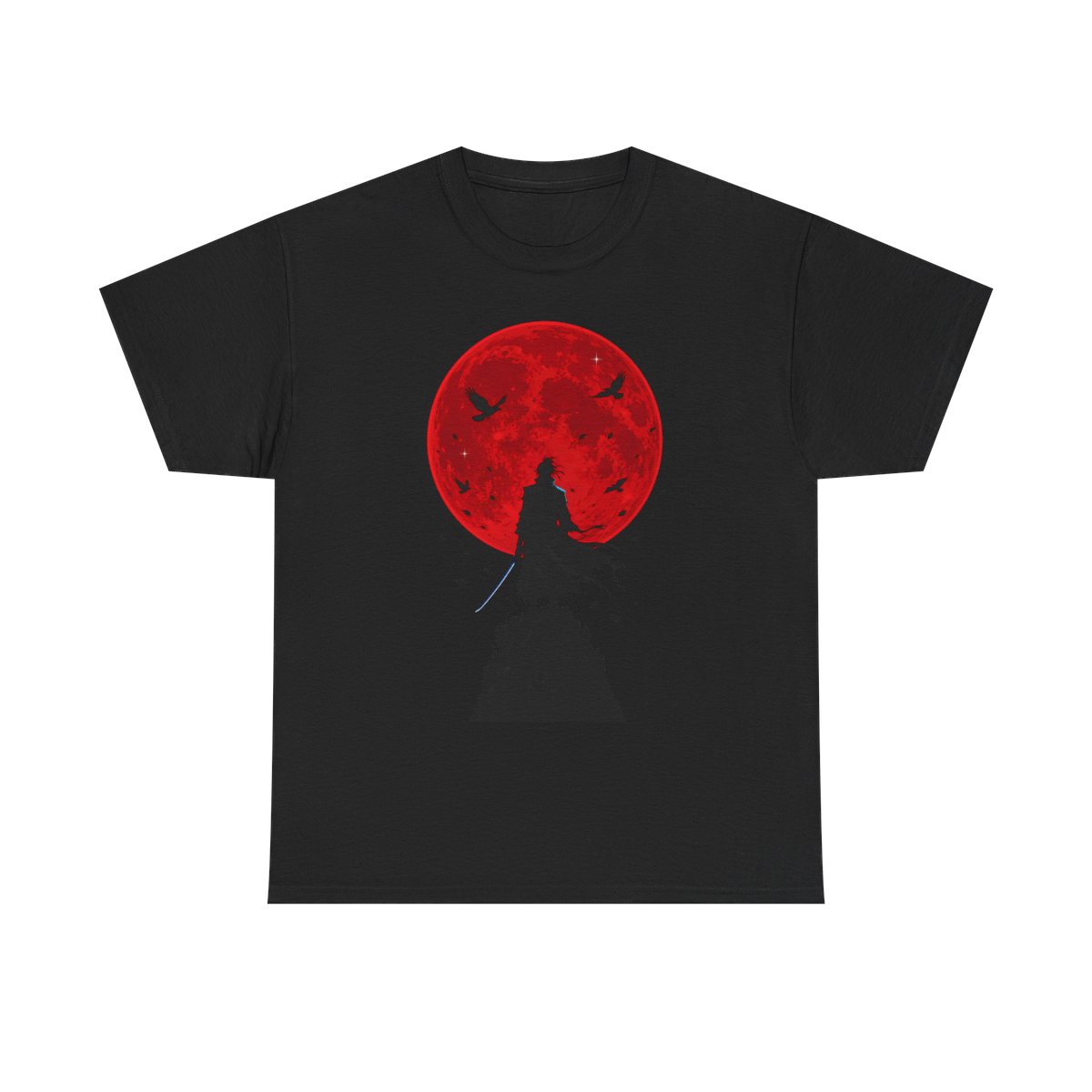 Red Moon Tee on the garment