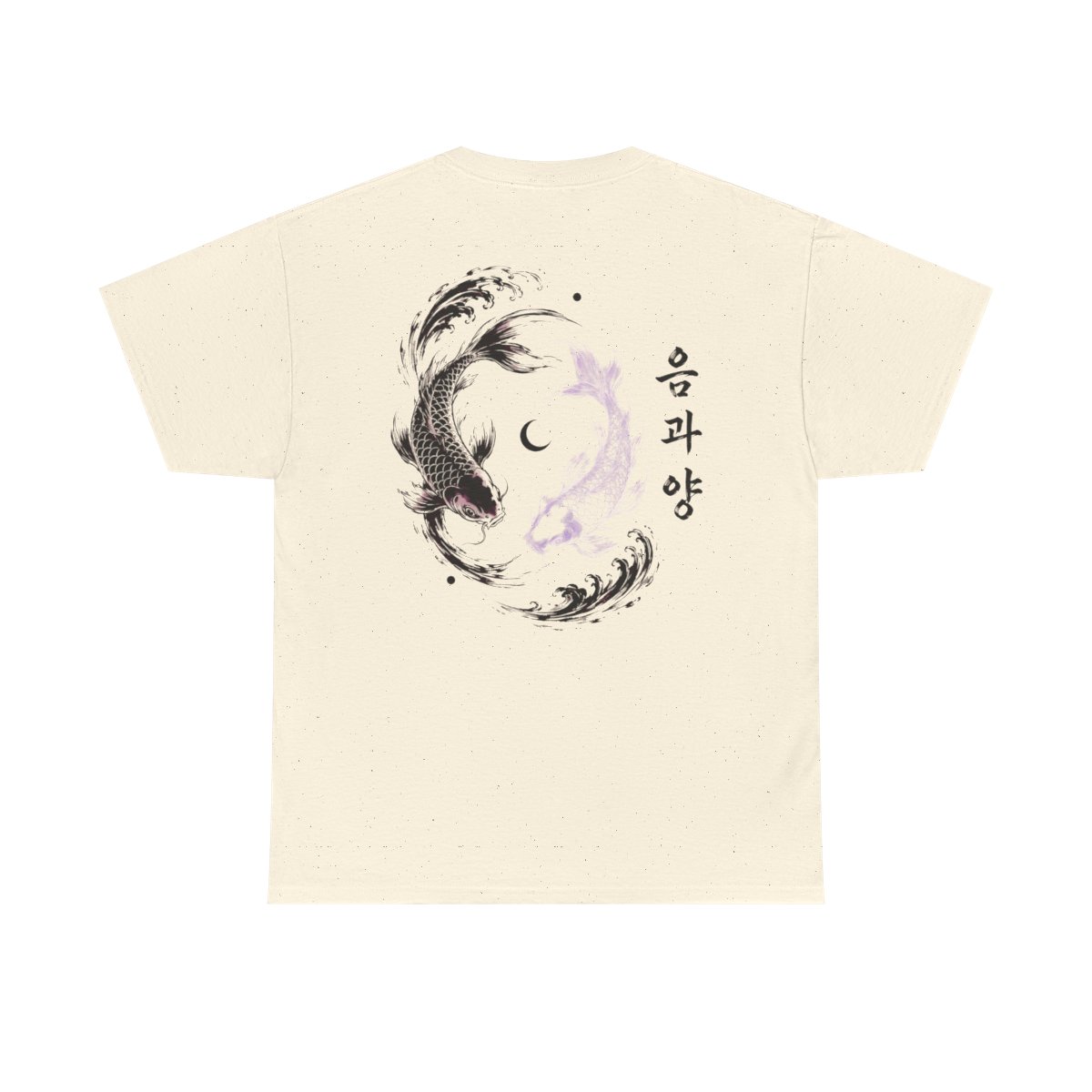 Twin Koi Tee — Ink & Spirit on the garment